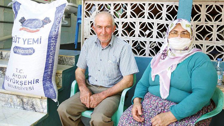 Üreticiye yem desteği