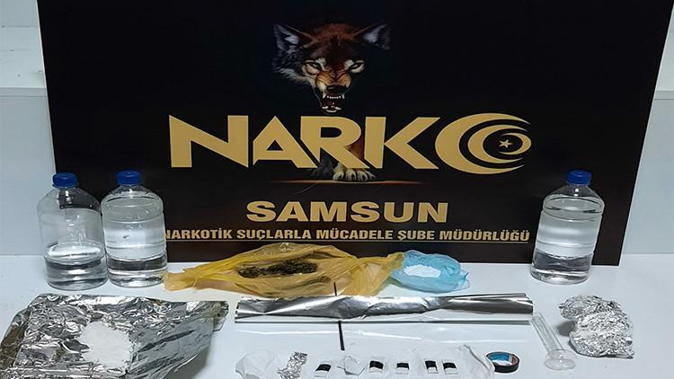Samsun'da narkotik uygulaması: 7 gözaltı
