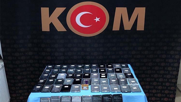 Bitlis'te 86 adet kaçak cep telefonu ele geçirildi
