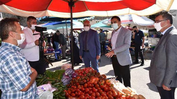 Eğirdir’de Covid-19 denetimi