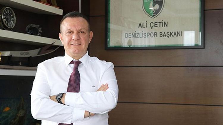 Denizlispor Başkanı Ali Çetin: "Kötü gidişe son vereceğiz..."