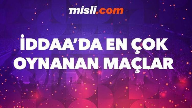 Günün En Çok Oynanan İddaa Maçları (2 Ekim)