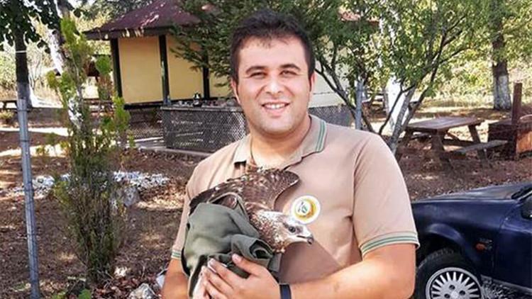 Yaralı şahin, tedaviye alındı