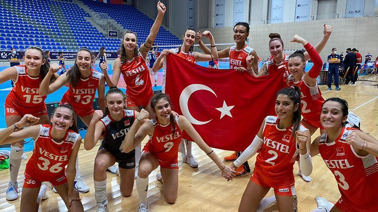 U17 Voleybol Kız Milli Takımımız, Avrupa Şampiyonası’nda finalde!