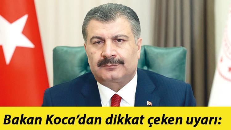Son dakika haberler.. Bakan Koca: 'Her an başka bir salgın çıkabilir'