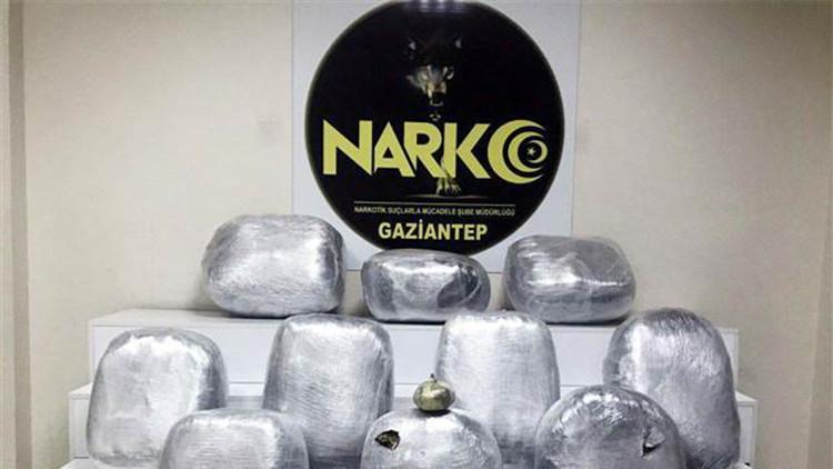 Akaryakıt tankerinde, 100 kilo kubar esrar ele geçti