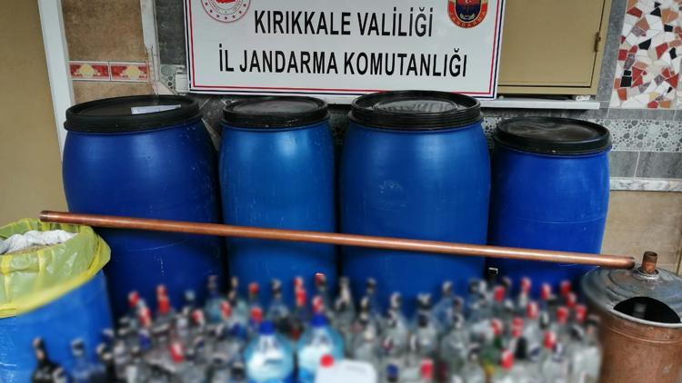 Kırıkkale'de ‘sahte içki’ operasyonu: 4 bin 819 litre ele geçirildi