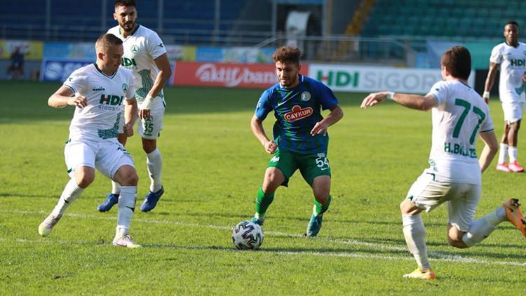 Çaykur Rizespor 1-1 Giresunspor