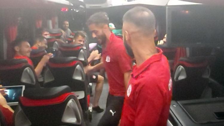 Sivasspor’da kupa coşkusu!
