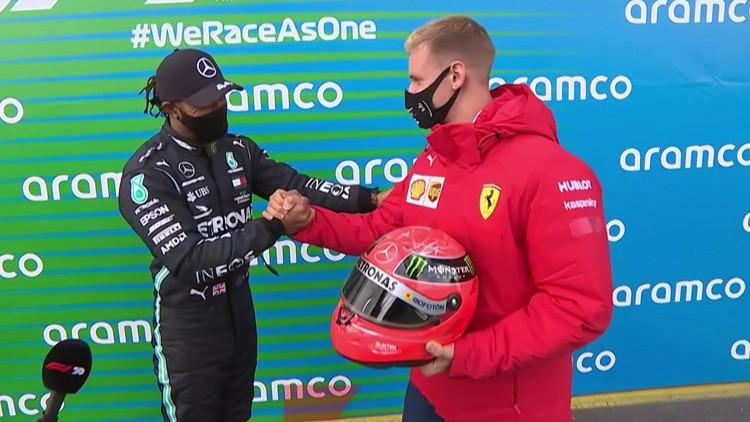 Formula 1'de Lewis Hamilton, Michael Schumacher'in rekoruna ortak oldu!