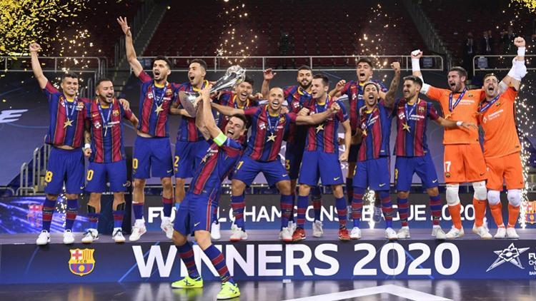 Son dakika | UEFA Futsal Şampiyonlar Ligi'nde şampiyon Barcelona