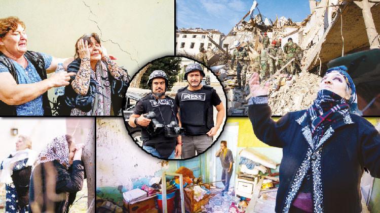 Son dakika haberler: Hürriyet Gence'de... Ateşkesten 14 saat sonra Ermenistan sivilleri uykuda vurdu