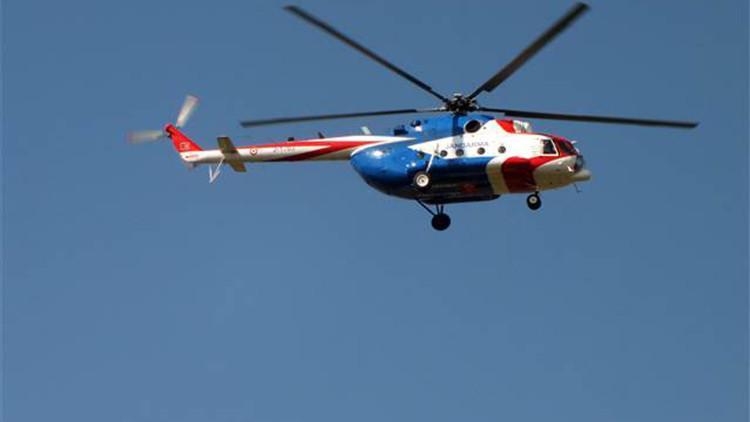 Jandarmadan helikopter destekli trafik denetimi