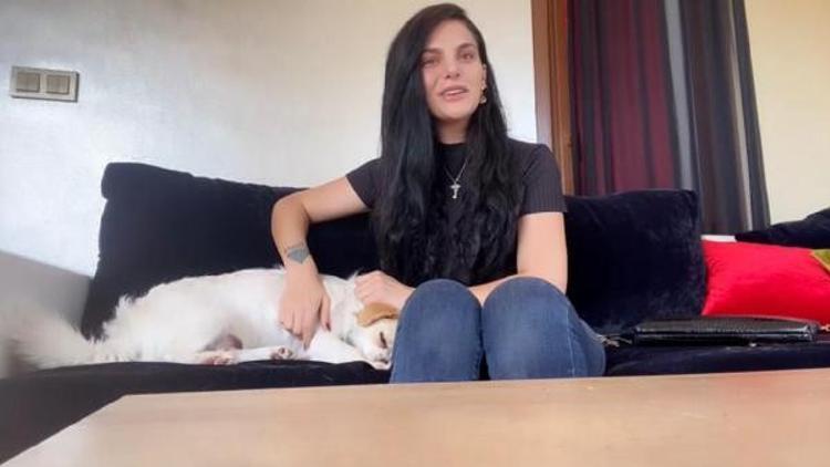 Gözyaşları içinde arıyordu, genç kadının 'Mavi' isimli köpeği bulundu