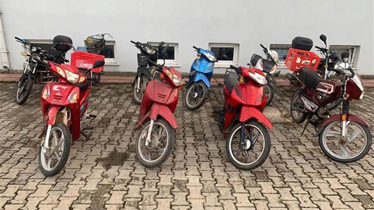 Edirne’de 26 motosikletliye 32 bin TL ceza