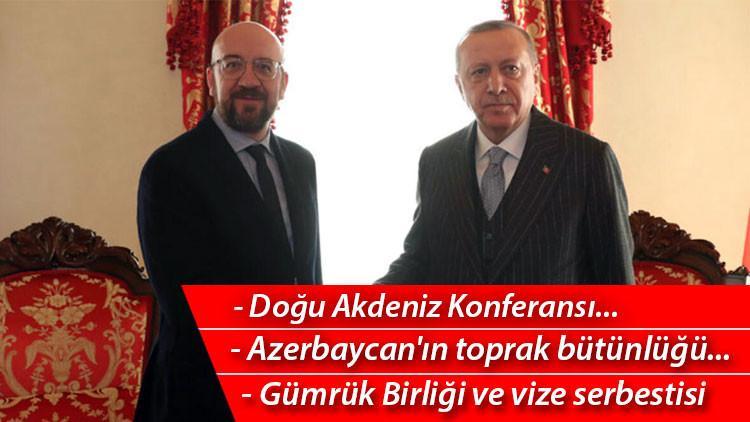 Cumhurbaşkanı Erdoğan'dan kritik görüşme
