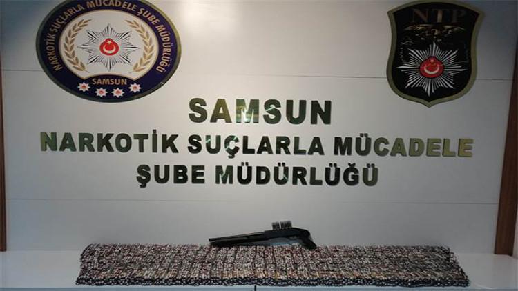 Samsun’da 425 bin TL’lik uyuşturucu operasyonu: 5 gözaltı