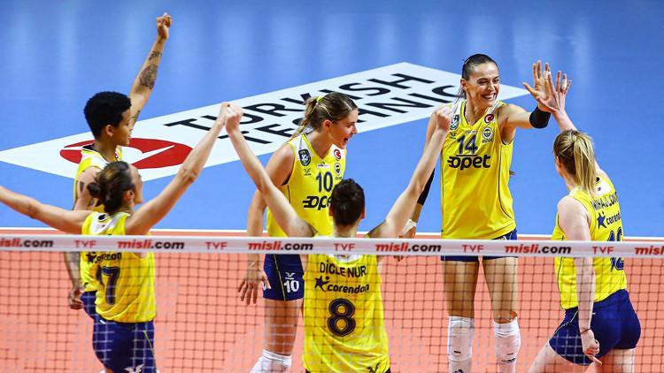 Türk Hava Yolları: 0 - Fenerbahçe Opet: 3