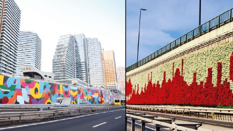 İstanbul’da renkli tartışma: Dikey bahçe mi, konuşan duvar mı?