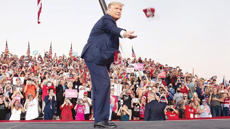 Trump: İyileştim, hepinizi öpeceğim