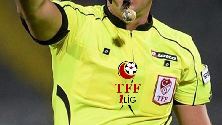 TFF 1. Lig'de 5. hafta hakemleri açıklandı!