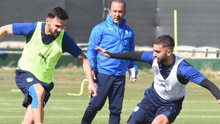 BB Erzurumspor'da Hatayspor hazırlıkları! Taktik ağırlıklı pas çalışması...
