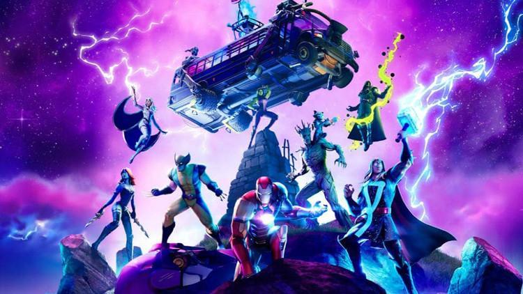 Fortnite Sezon 4 ve Marvel Knockout Super Series