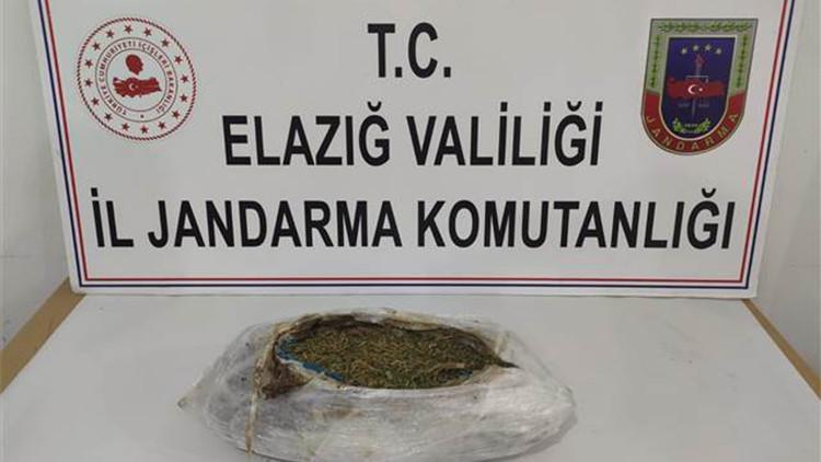 Yolcu midibüsünde uyuşturucuyla yakalandı