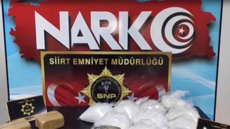Siirt’te uyuşturucu operasyonu: 5 gözaltı