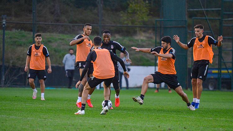 Beşiktaş, günü çift idmanla tamamladı