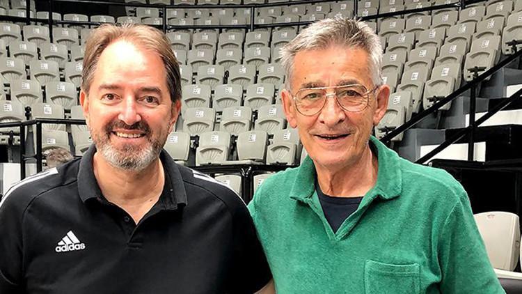 Bogdan Tanjevic, Beşiktaş Erkek Basketbol Takımı'nın antrenmanını izledi