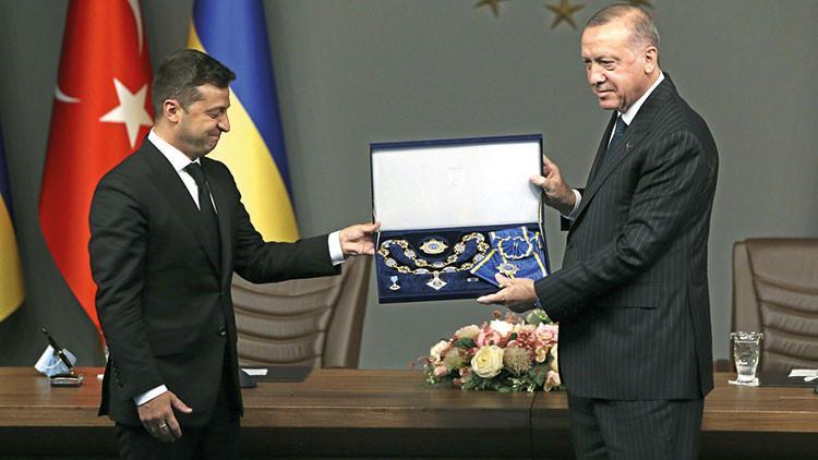 Erdoğan'a Ukrayna’dan devlet nişanı