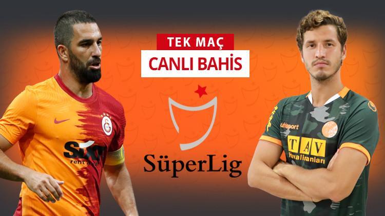 Galatasaray kötü gidişi durdurmak istiyor! Alanyaspor karşısında galibiyetlerine iddaa'da...