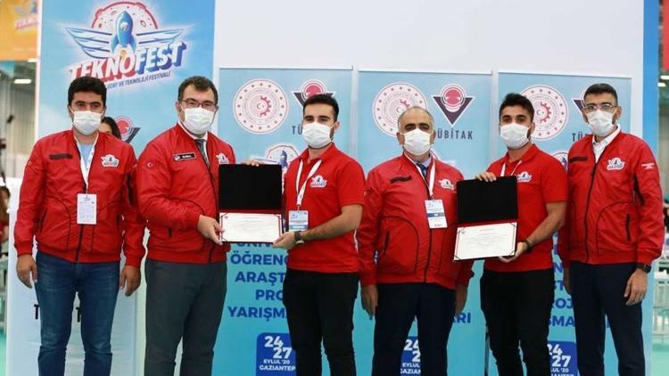 Benim İşim Girişim Yarışması girişimcileri Teknofest'te başarı gösterdi