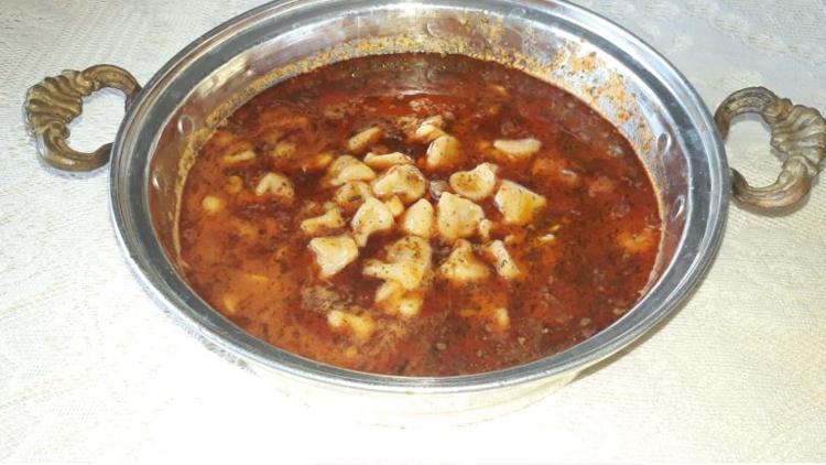 Mantı ailesinin lezzetli üyesi: Şişbörek çorbası (Ekşili mantı çorbası)