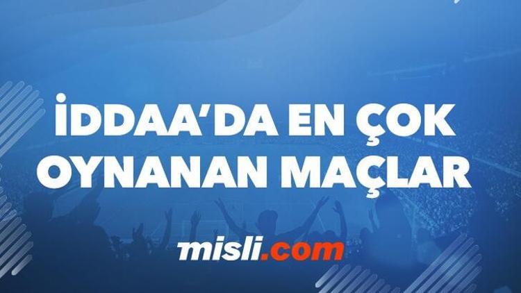 Günün En Çok Oynanan İddaa Maçları (20 Ekim)