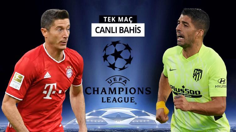 Şampiyonlar Ligi heyecanı devam ediyor! Bayern'e Atletico Madrid karşısında verilen iddaa oranı...