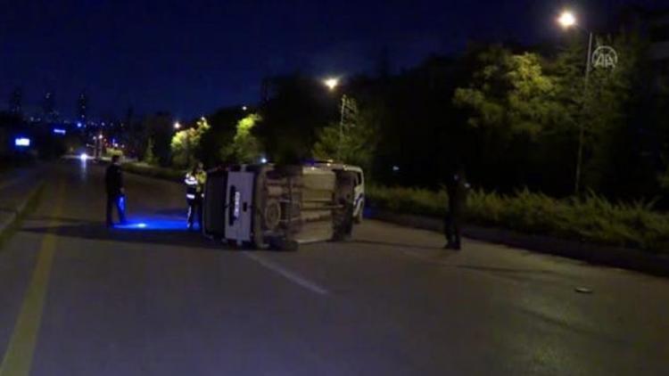 Son dakika... Başkentte trafik kazası: 1'i ağır 4 yaralı