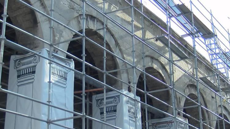 Topkapı Sarayı'nda bulunan Fatih Köşkü'nün kubbeleri orijinaline çevrilecek