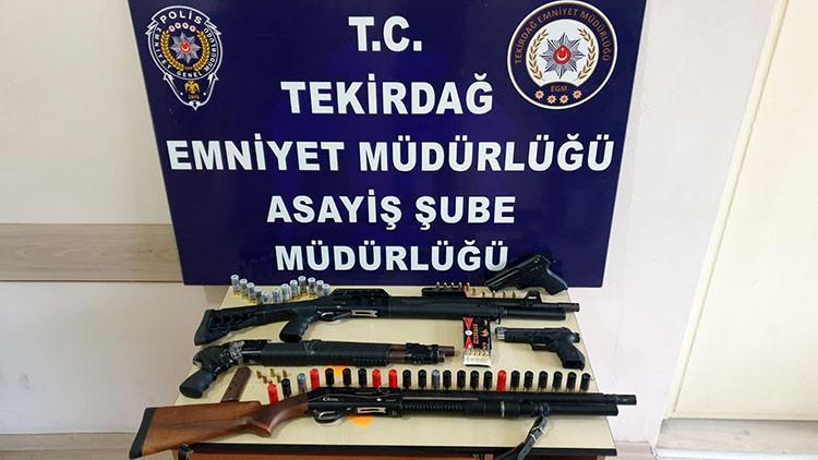 Tekirdağ’da eş zamanlı operasyon! 5 gözaltı