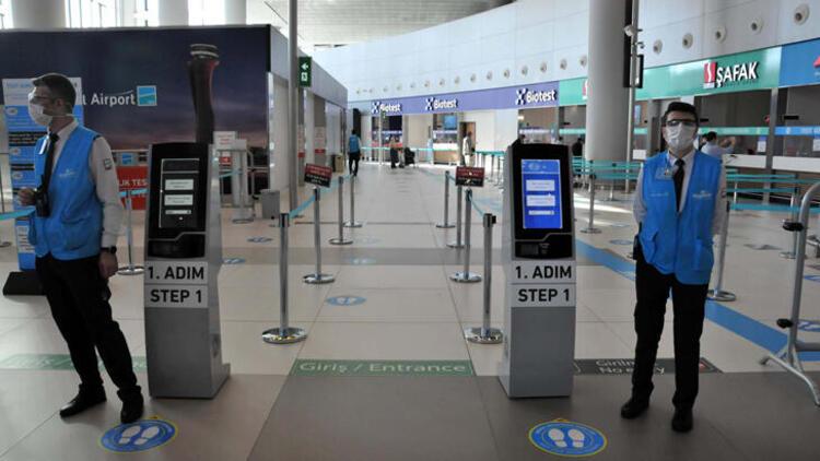 istanbul havalimani kovid 19 test merkezinden 141 bin 811 yolcu hizmet aldi hurriyet ekonomi