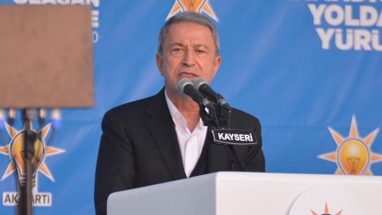 Milli Savunma Bakanı Akar: S-400, 83 milyon halkımızın güvenliği için zorunluluktur