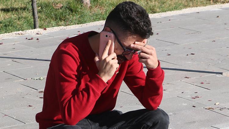 Saati geri kaldı, sınava alınmayınca gözyaşlarına boğuldu