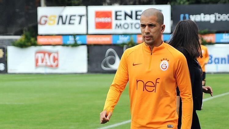 Son Dakika | Galatasarayda Sofiane Feghouli takımla çalışmaya başladı