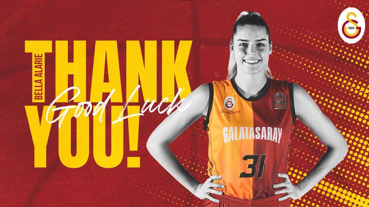 Galatasaray Kadın Basketbol Takımında ABDli oyuncu Alarie ile yollar ayrıldı