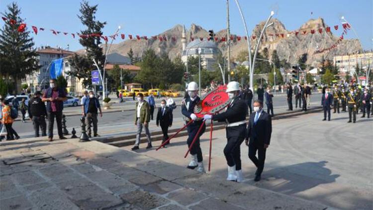 Tokatta, Atatürk Anıtına çelenk konuldu