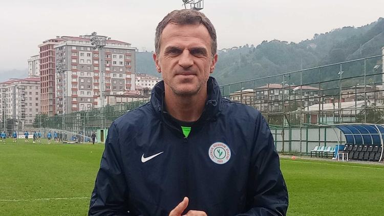 Rizespor Teknik Direktörü Stjepan Tomas: "Gözümüz üst sıralarda..."