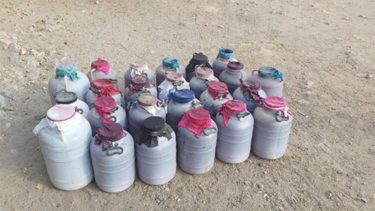 Elazığ'da bin 50 litre sahte içki ele geçirildi