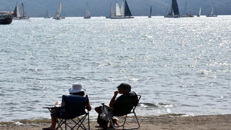 Marmaris'te deniz keyfi