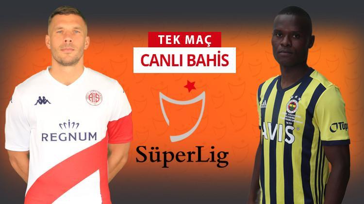 Antalyaspor'da Tamer Tuna gitti ve takımda 7 eksik var! Fenerbahçe'nin galibiyetine iddaa'da...